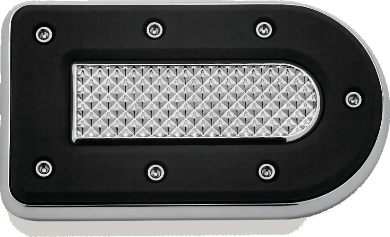 Kuryakyn Heavy Industry Brake Pedal Pad FL Models Chrome - 7039