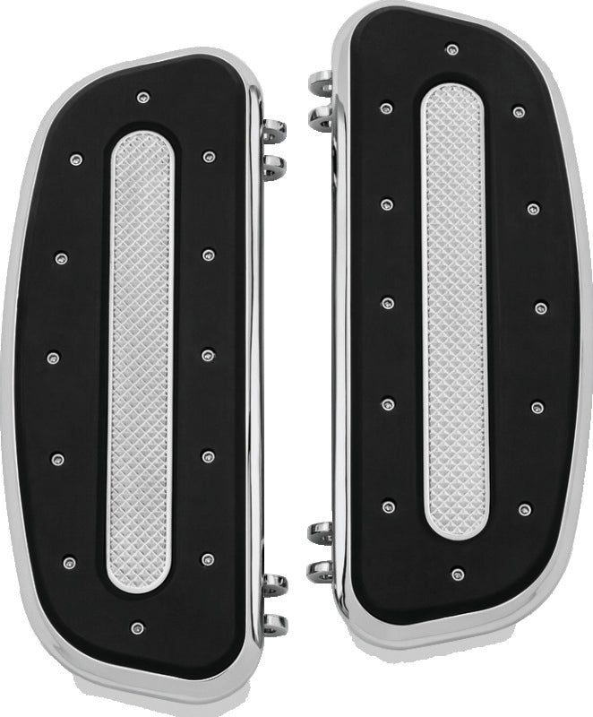 Kuryakyn Heavy Industry Driver Floorboards Chrome - 7041