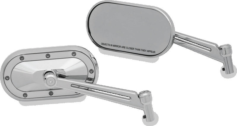 Kuryakyn Heavy Industry Mirrors Chrome - 1736