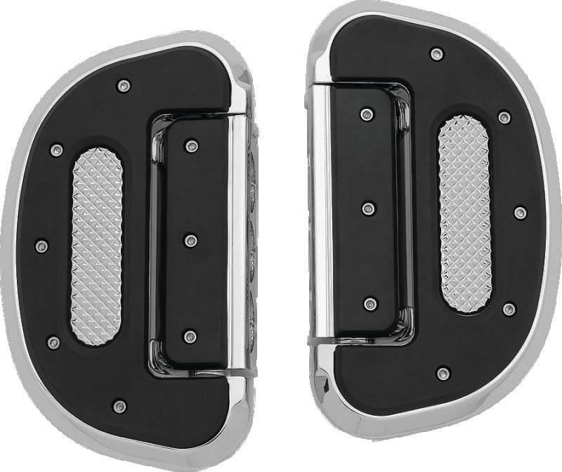 Kuryakyn Heavy Industry Passenger Floorboard Without Adapter Chrome - 7045