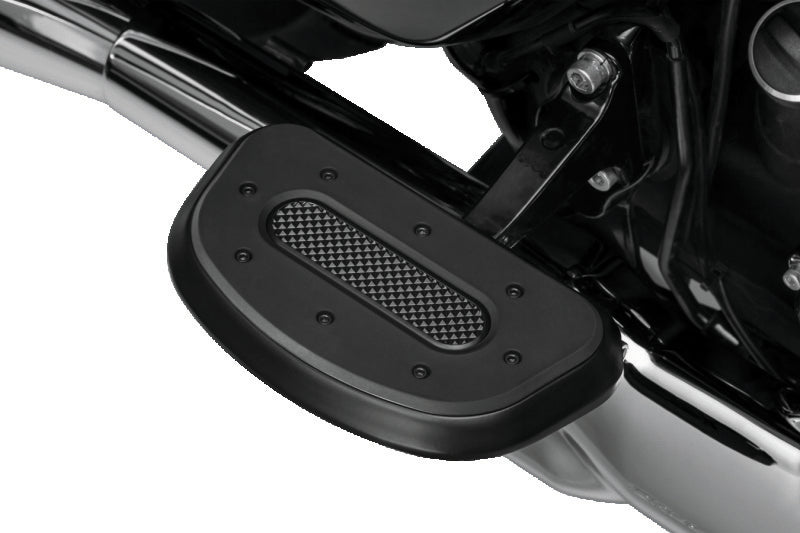 Kuryakyn Heavy Industry Passenger Floorboards Touring Models Black - 7044