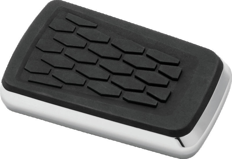Kuryakyn Hex Brake Pedal Pad FL Models Chrome - 5914