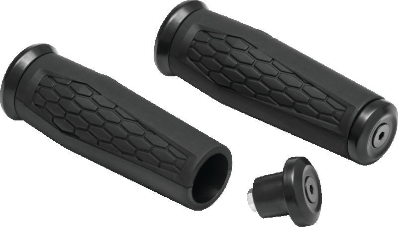 Kuryakyn Hex Grips 7/8inch Universal Black - 5929