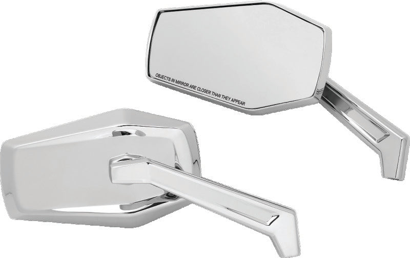 Kuryakyn Hex Mirrors Chrome - 5918