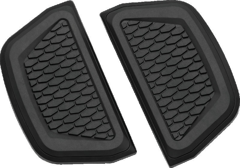 Kuryakyn Hex Passenger Board Inserts Black - 5903