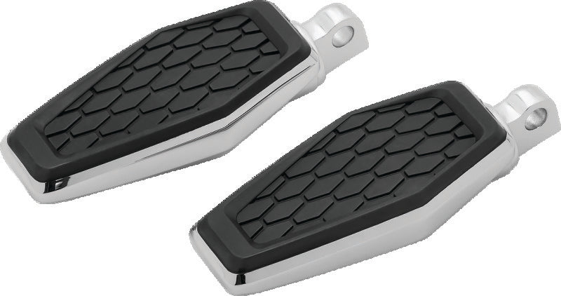 Kuryakyn Hex Pegs With Adapters Chrome - 5904