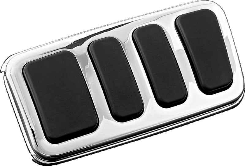 Kuryakyn ISO Brake Pedal Pad Longhorn Chrome - 4456