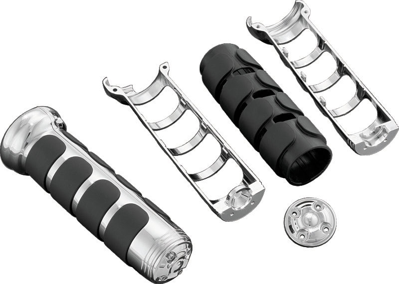 Kuryakyn ISO Grips For GL1800 With Heated Grips Chrome - 6183