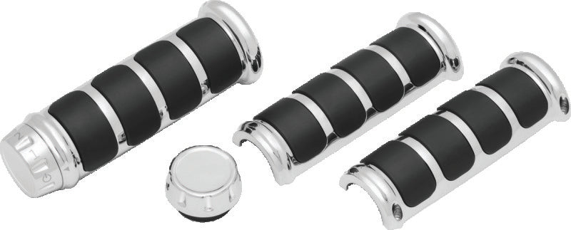 Kuryakyn ISO Grips For Heated Grips Chrome - 6780