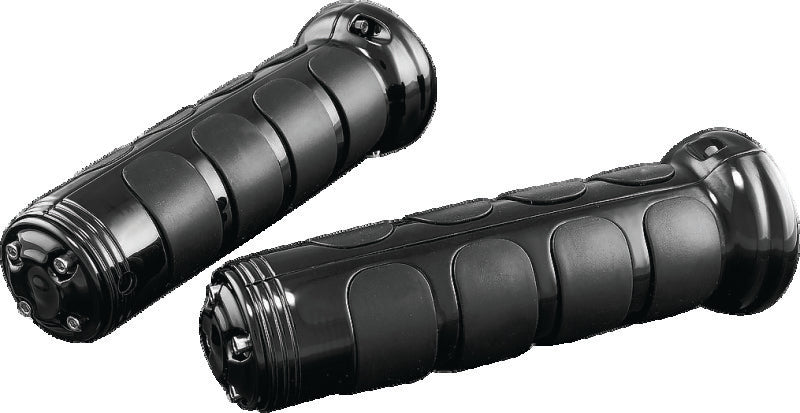 Kuryakyn ISO-Grips With OEM Heated Grip 2006-2020 Honda GL1800 Black - 6383