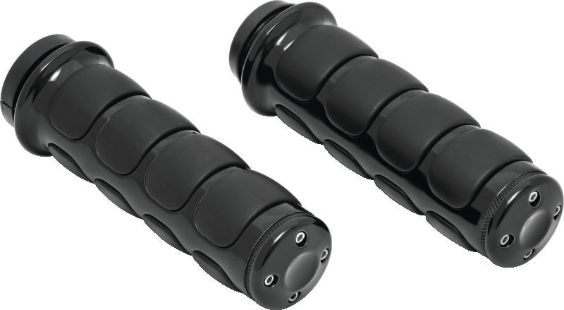 Kuryakyn ISO Grips Without Throttle Boss Throttle-By -Wire Black - 6321