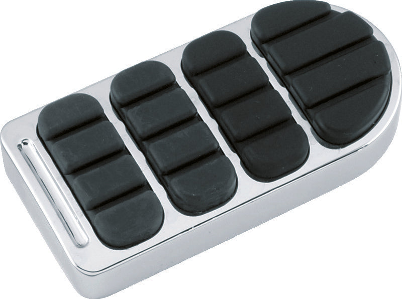 Kuryakyn ISO Longhorn Brake Pedal Pad Chrome - 8044