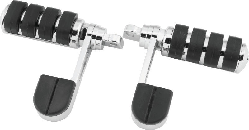 Kuryakyn ISO Peg Stirrups With Large Pegs With Male Mount Adapter (Pair) - 8075