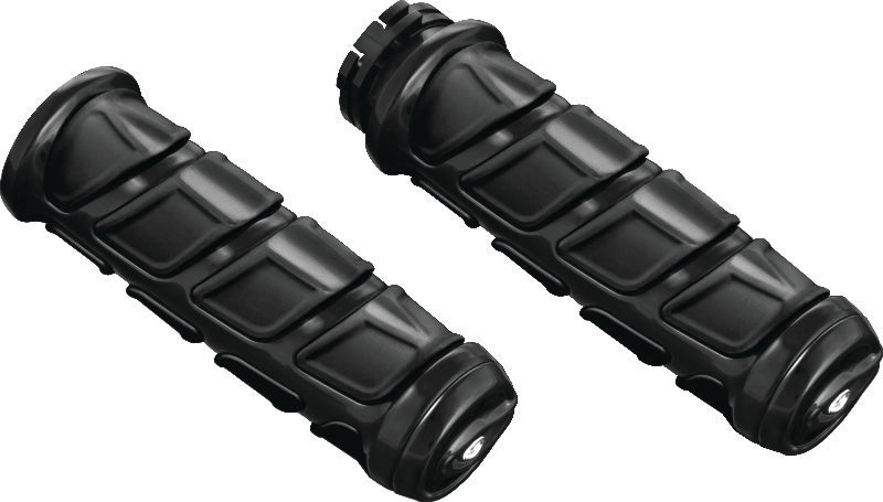 Kuryakyn Kinetic Grips Metric Black - 6376