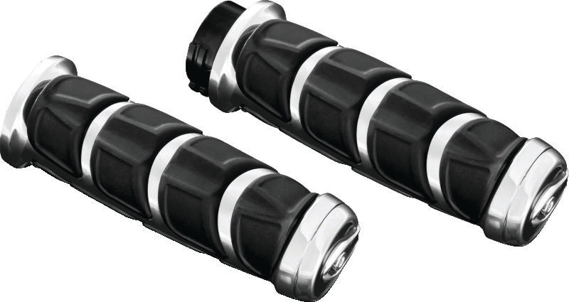 Kuryakyn Kinetic Grips Metric Chrome - 6375