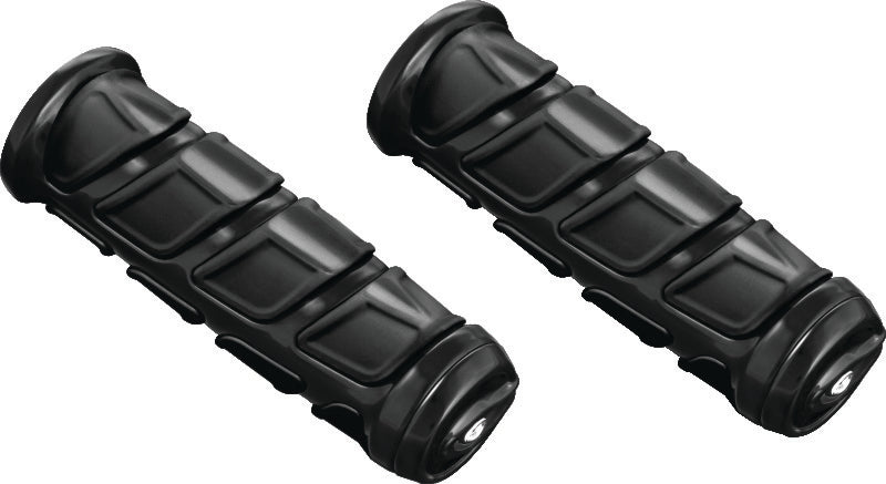 Kuryakyn Kinetic Grips Universal 1in Gloss Black - 6373