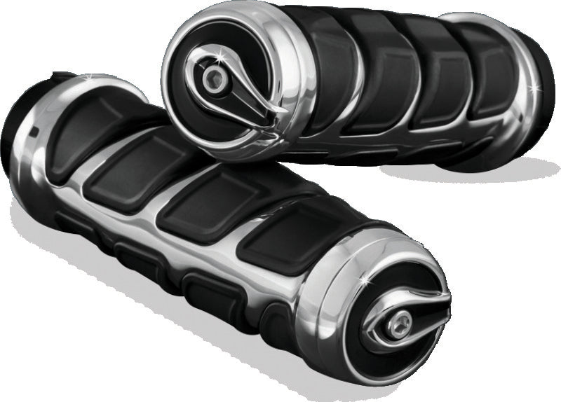 Kuryakyn Kinetic Grips Universal 7/8in Chrome - 6367