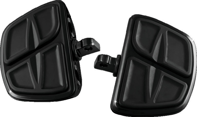 Kuryakyn Kinetic Mini Boards With Adapter Black - 7612