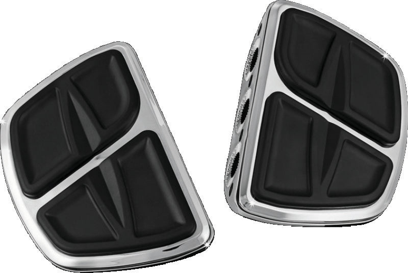 Kuryakyn Kinetic Mini Boards Without Adapter Chrome - 7611