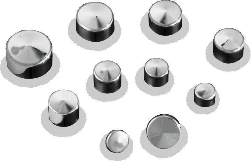 Kuryakyn Kool Kaps 3/16in Socket Head Chrome - 2440