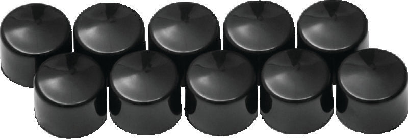 Kuryakyn Kool Kaps Gloss Black 1/4inch Allen Head - 2457