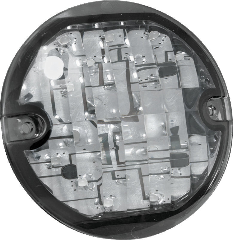 Kuryakyn LED Front Turn Signal Conversion Flat Style Insert Amber Lens - 5441