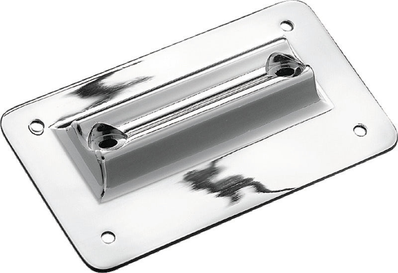 Kuryakyn Laydown License Plate Holder 1997-2008 Touring Chrome - 113
