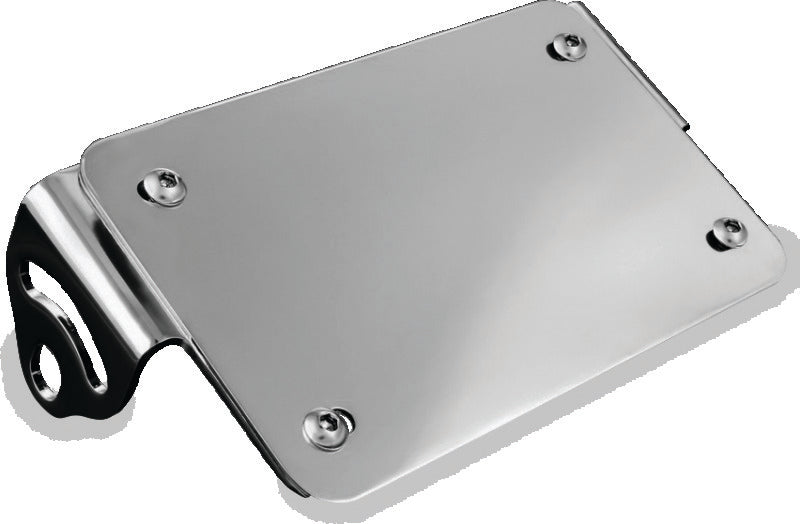 Kuryakyn License Plate Turn Signal & Marker Light Mount Chrome - 3155