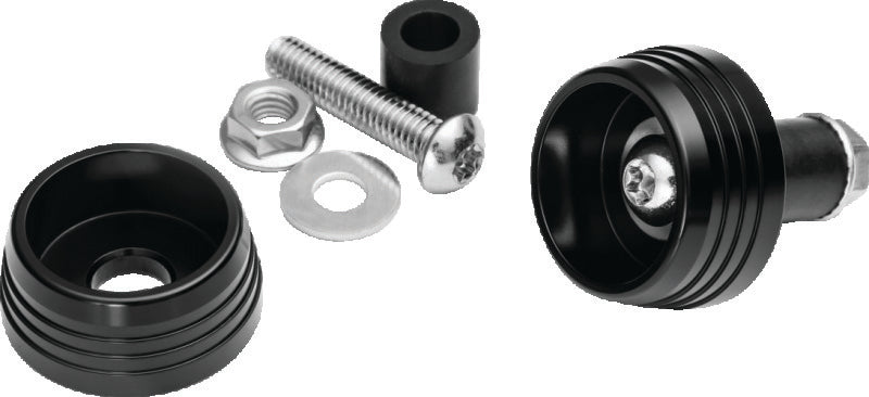 Kuryakyn Lodestar Axle Sliders Black - 3804