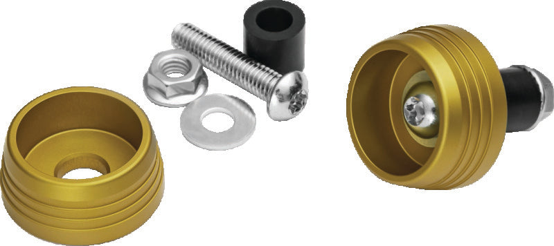 Kuryakyn Lodestar Axle Sliders Gold - 3801