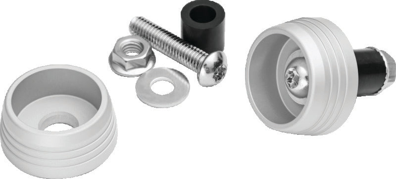 Kuryakyn Lodestar Axle Sliders Silver - 3807