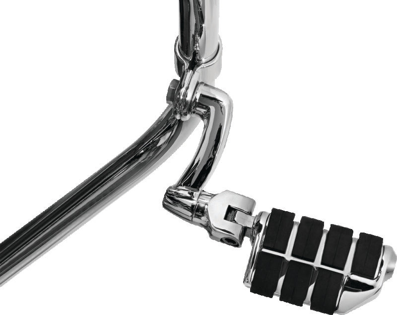 Kuryakyn Longhorn Offset Dually ISO Peg With 1-1/2in Clamp Chrome - 4574