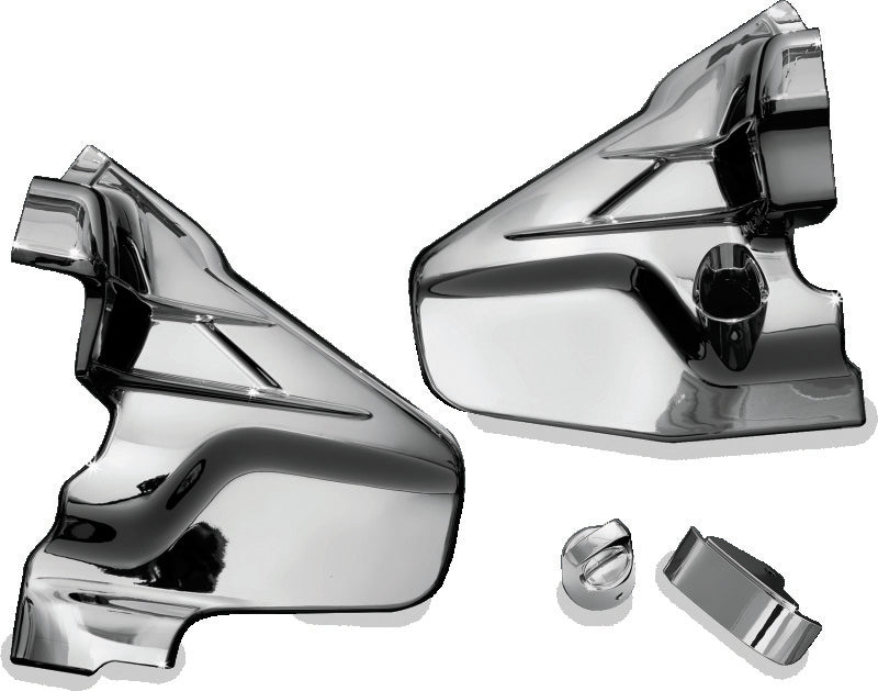 Kuryakyn Louvered Transmission Cover 2001-2017 Honda GL1800 Chrome - 7366