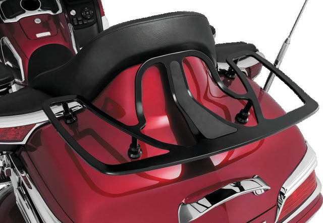 Kuryakyn Luggage Rack 2001-2017 Honda GL1800 Except F6B Models - Gloss Black - 7157
