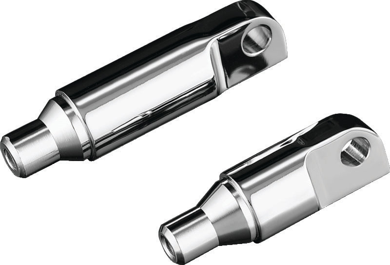 Kuryakyn Male Mount 2-1/2inch Footpeg Extension Chrome (Pair) - 8064