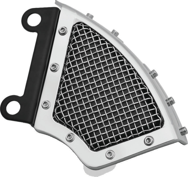 Kuryakyn Mesh Front Caliper Covers Chrome - 6540