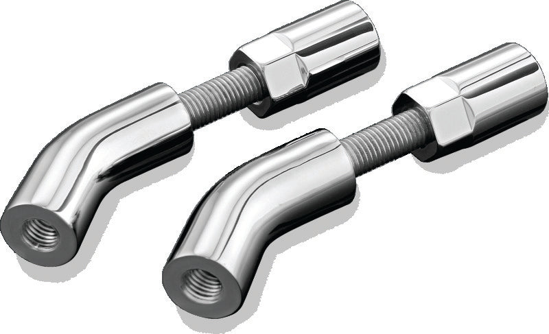 Kuryakyn Mirror Stem 3in Outward Extenders Chrome - 1444