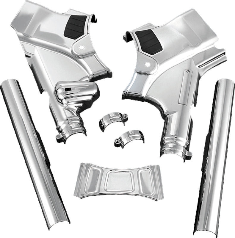 Kuryakyn Neck Cover For 2009-2013 Touring Models Chrome - 7832