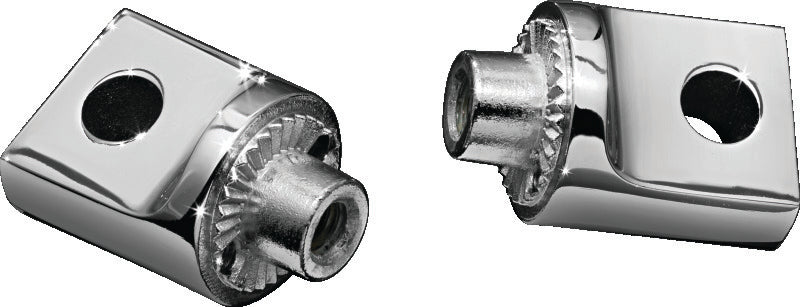 Kuryakyn Non-Pivot Splined Male Adapter Chrome - 8883
