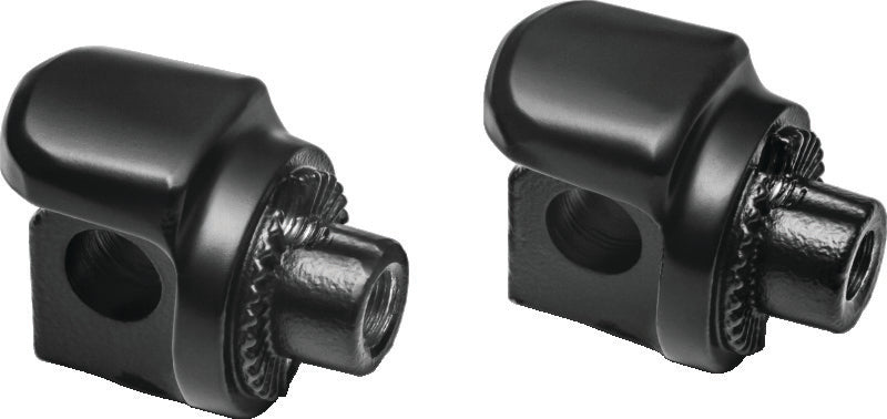 Kuryakyn Non-Pivot Splined Peg Adapter Harley-Davidson Models Black - 8895