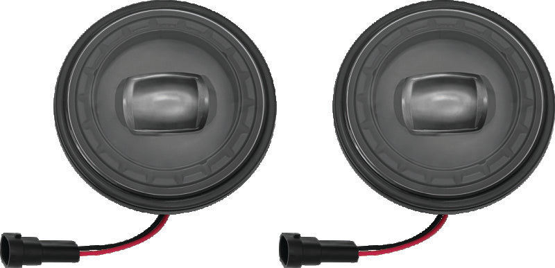 Kuryakyn Orbit 4-1/2in Passing Lamps Black - 2474