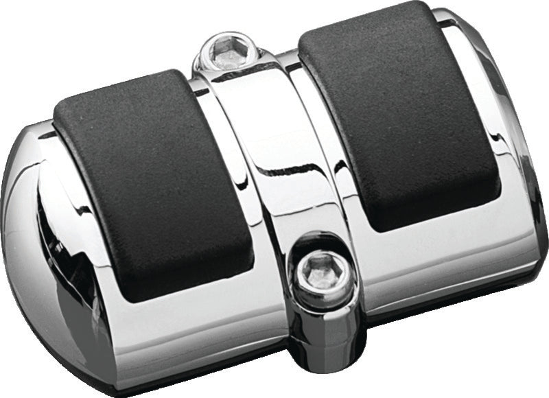 Kuryakyn Oval Shift Peg Cover Chrome - 4036