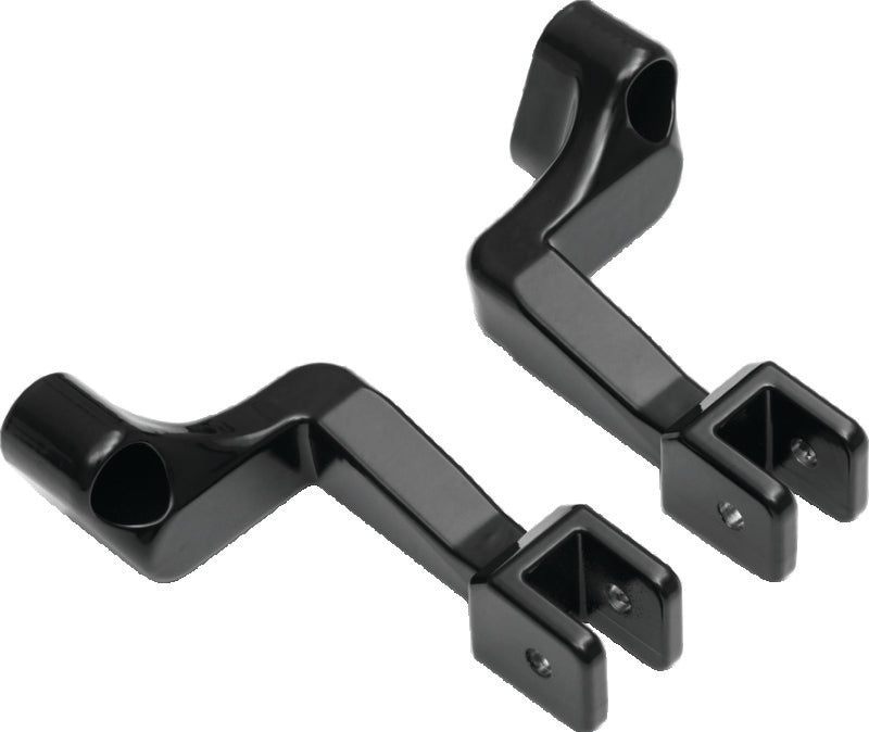 Kuryakyn Passenger Peg Mounts Indian Models Gloss Black - 5830