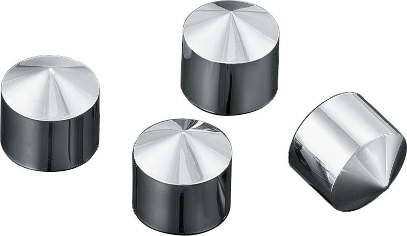 Kuryakyn Peaked Rocker Box Bolt Covers 4 Piece Twin Cam & Milwaukee-8 - 8372