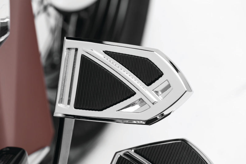Kuryakyn Phantom Brake Pedal Pad For 18-Up FL Softails With Rider Floorboards - Chrome - 5754
