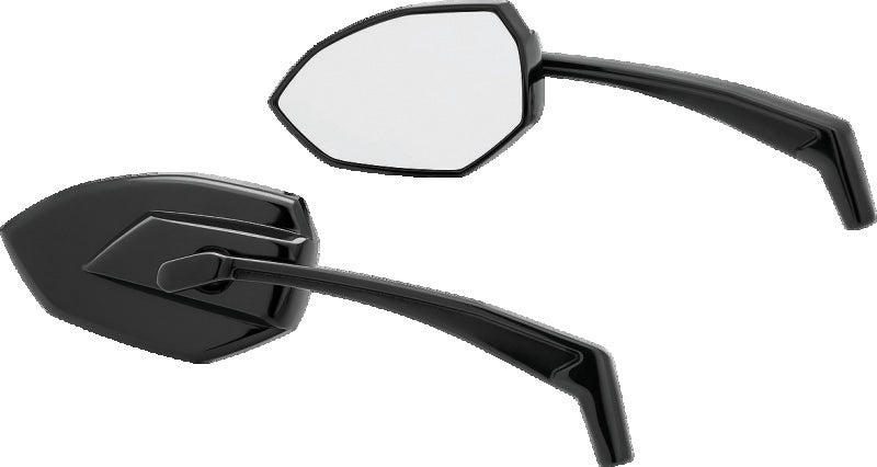 Kuryakyn Phantom Mirrors Gloss Black - 1963