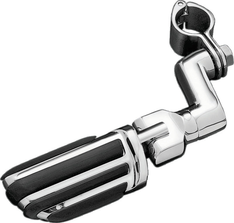 Kuryakyn Pilot Pegs With Offset Mounts 1-1/4inch Clamps Chrome - 4436