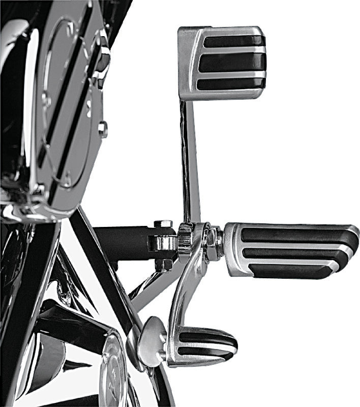 Kuryakyn Pilot Pegs With Stirrup Male Mount Adapter Chrome - 4428