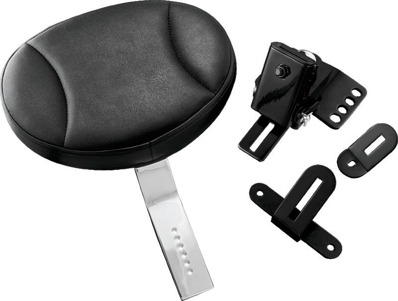 Kuryakyn Plug-In Driver Backrest 97-Up Touring Chrome - 1670