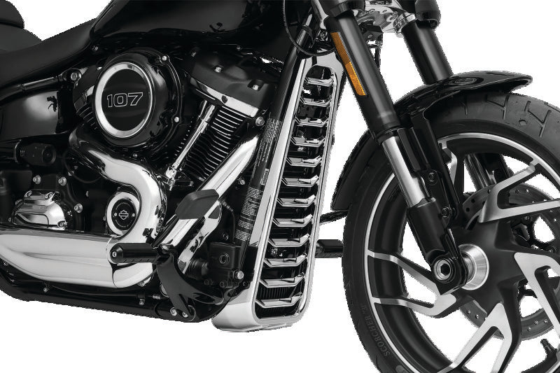 Kuryakyn Precision Chin Spoiler M8 Softail Models - Chrome - 6464